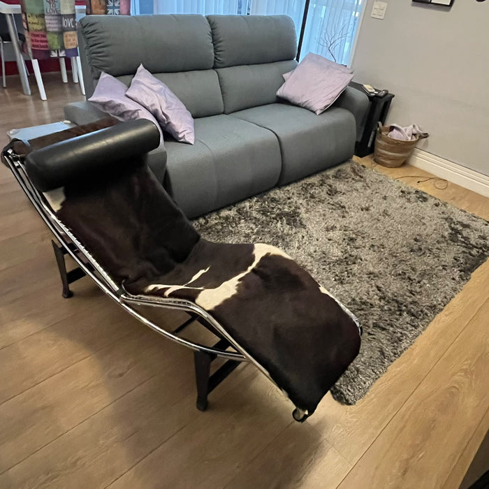 Chaise "LC 4" em couro -  Montenapoleone Para Le Corbusier