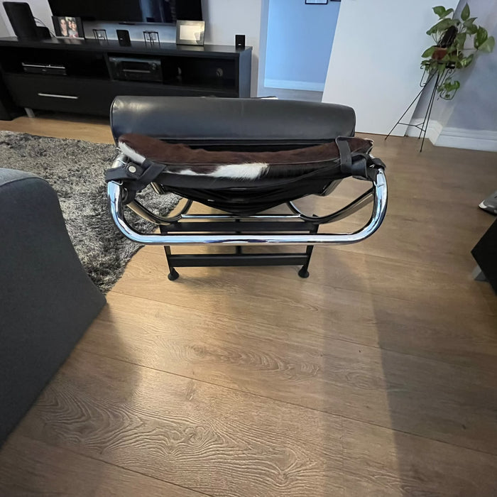 Chaise "LC 4" em couro -  Montenapoleone Para Le Corbusier