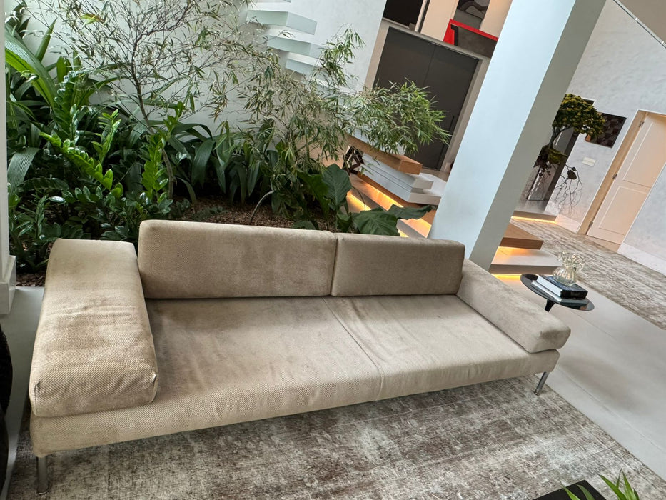 Sofá - Minotti | Reestofado com Tecidos Stella
