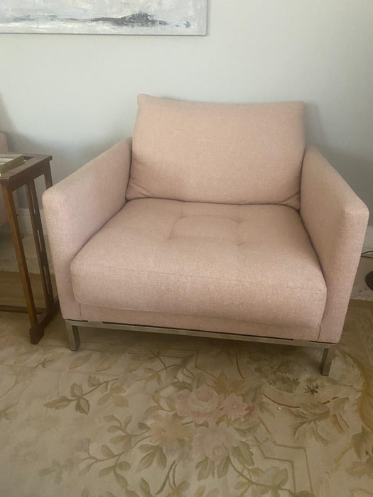 Par de Poltronas em Linho - Dpot