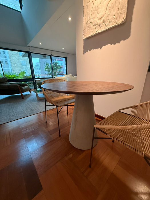 Mesa "Geometric" Redonda - Cremme