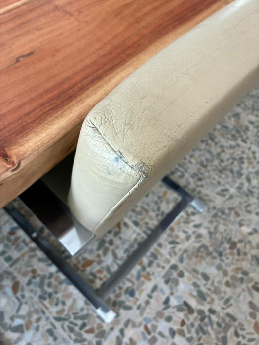 Conjunto de 4 Cadeiras “BRNO” em Couro – Ludwig Mies van der Rohe