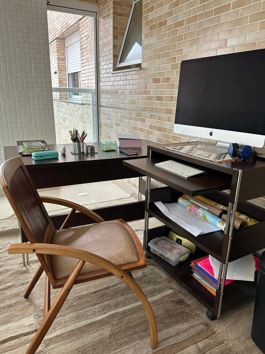 Escrivaninha + Mesa de Apoio
