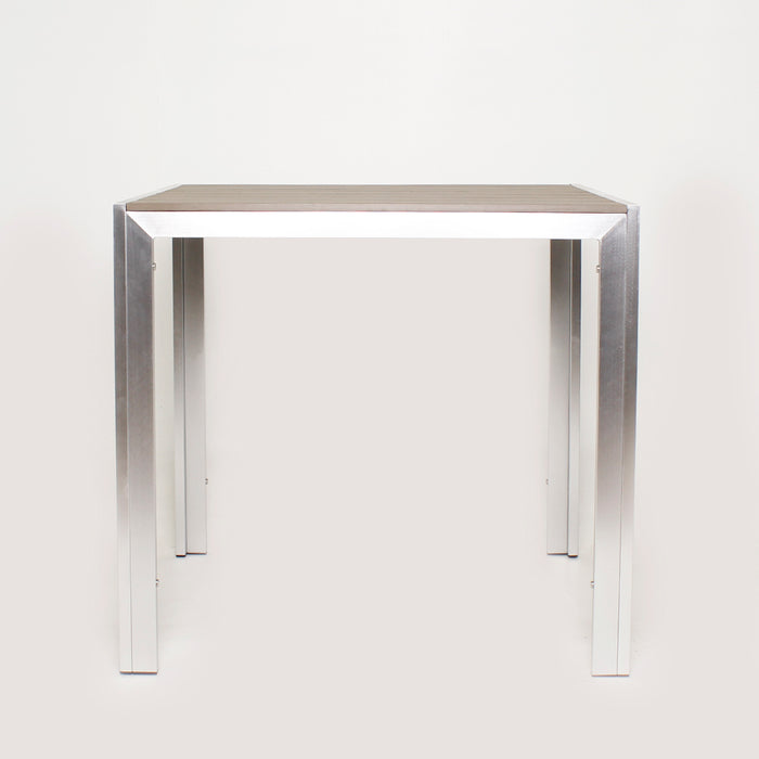 Mesa Quadrada Allu | Poliwood Balin - Biasã