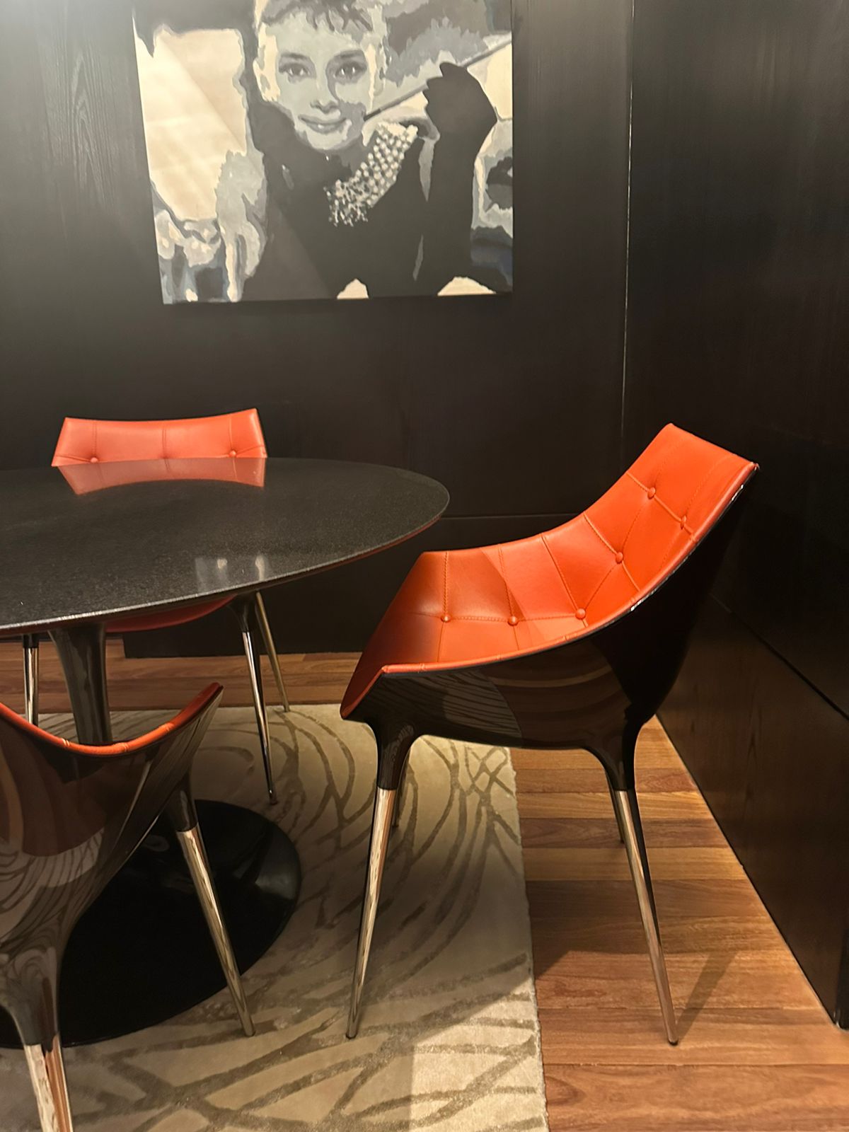 cassina 246 passion Philippe Strack 黒椅子 246 PASSION（パシオン