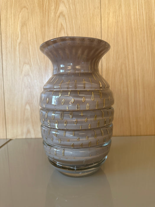 Vaso de Murano com pó de Ouro - Cecilia Dale