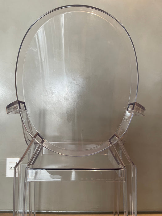 Conjunto de 8 Cadeiras "Ghost" com Braço - Philippe Starck para Kartell