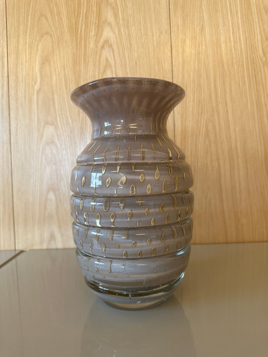Vaso de Murano com pó de Ouro - Cecilia Dale