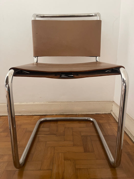 Conjunto com 4 Cadeiras "Spoleto" - Marcel Breuer para Forma