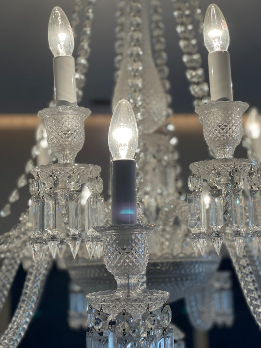 Chandelier de Cristal com 18 Braços - Baccarat