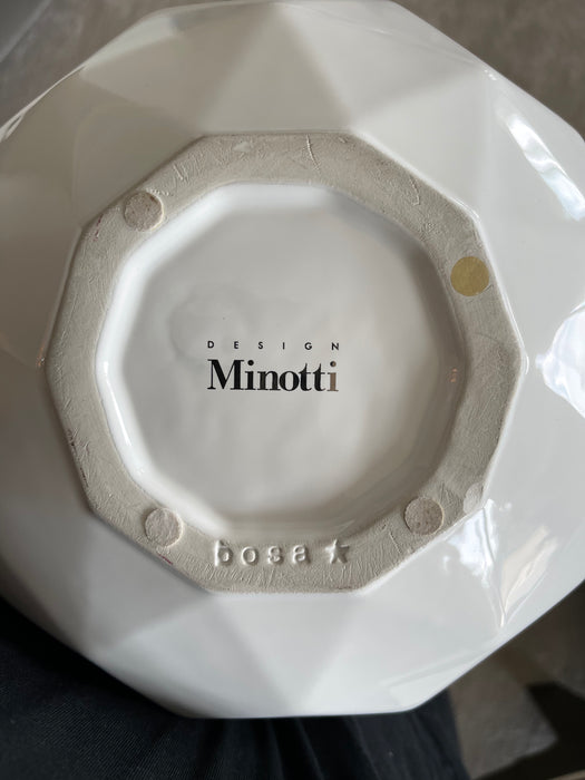 Vaso Decorativo Branco -Minotti
